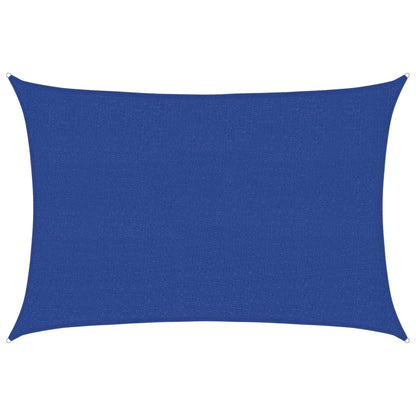 Sunshade Sail 160 g/m² Blue 2.5x4 m HDPE