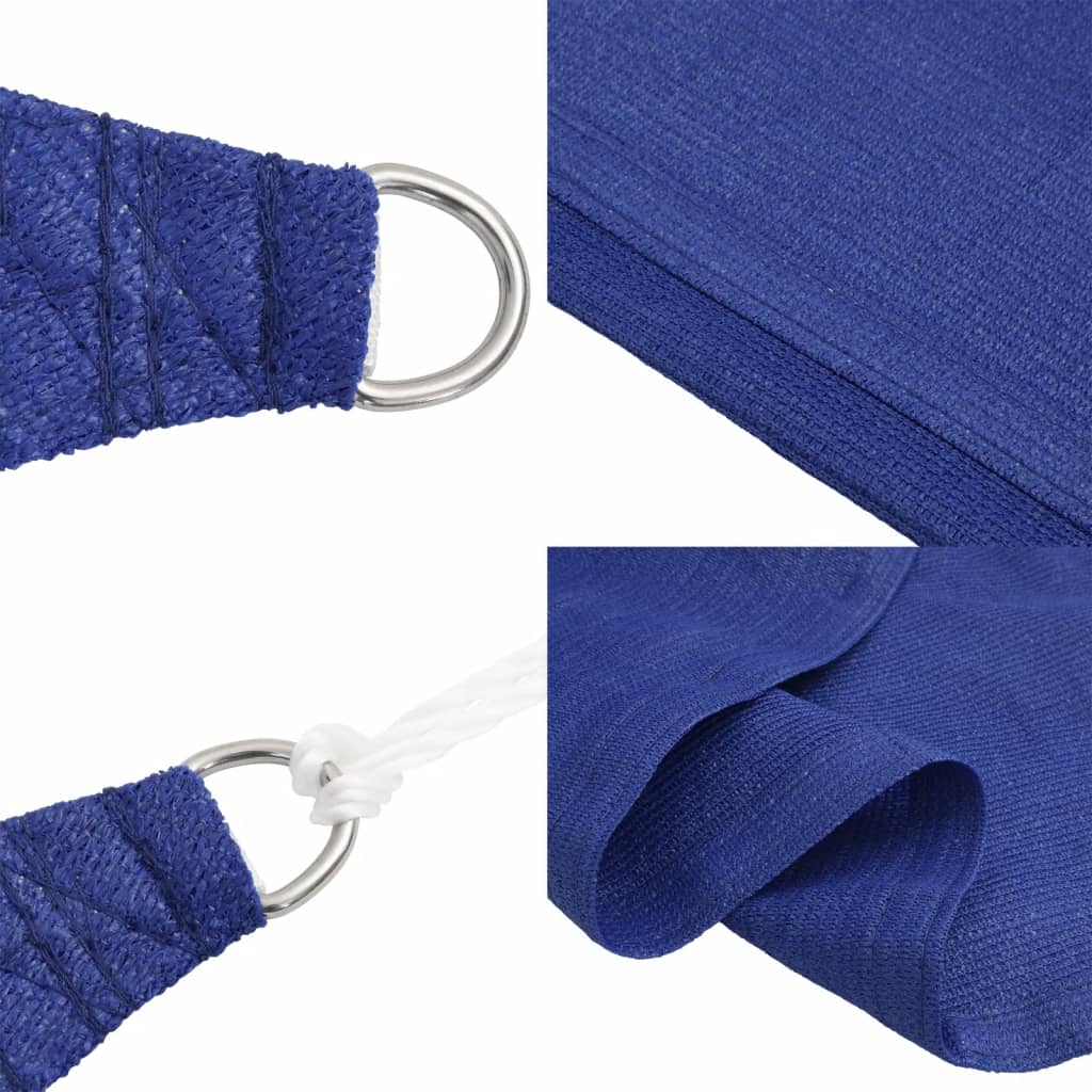 Sunshade Sail 160 g/m² Rectangular Blue 3x6 m HDPE
