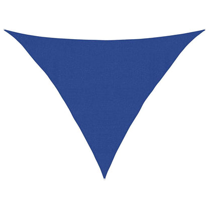 Sunshade Sail 160 g/m² Triangular Blue 4x4x5.8 m HDPE