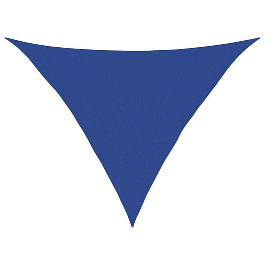 Sunshade Sail 160 g/m² Triangular Blue 5x5x6 m HDPE