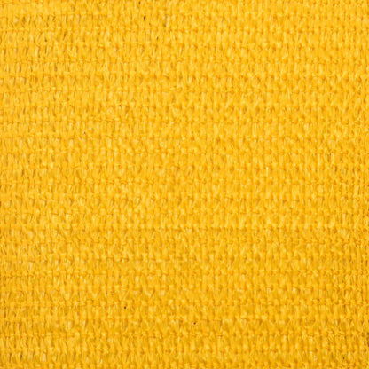 Sunshade Sail 160 g/m² Square Yellow 7x7 m HDPE
