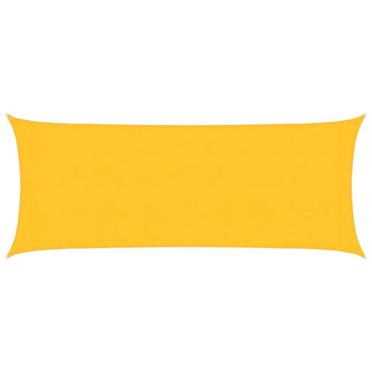 Sunshade Sail 160 g/m² Yellow 2x5 m HDPE