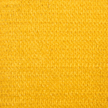 Sunshade Sail 160 g/m² Triangular Yellow 5x5x6 m HDPE