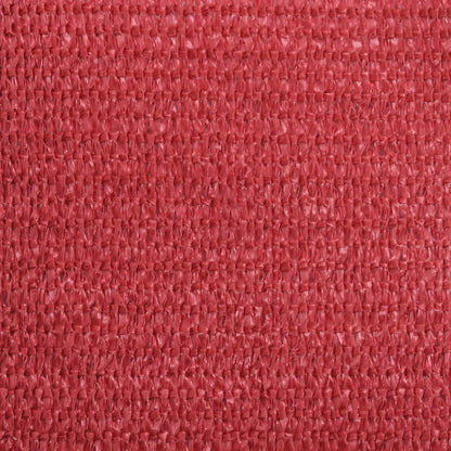 Sunshade Sail 160 g/m² Red 6x6 m HDPE