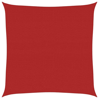 Sunshade Sail 160 g/m² Red 7x7 m HDPE