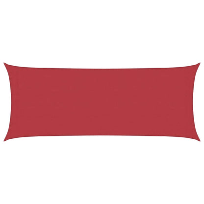 Sunshade Sail 160 g/m² Red 2x4.5 m HDPE
