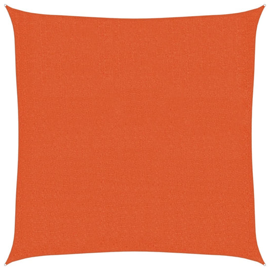Sunshade Sail 160 g/m² Orange 2x2 m HDPE