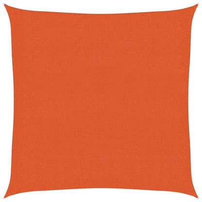 Sunshade Sail 160 g/m² Orange 3x3 m HDPE