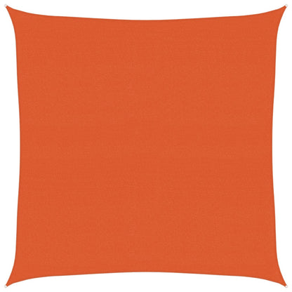 Sunshade Sail 160 g/m² Square Orange 4.5x4.5 m HDPE
