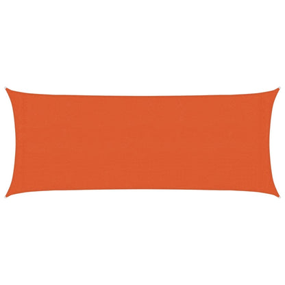 Sunshade Sail 160 g/m² Orange 2x4.5 m HDPE