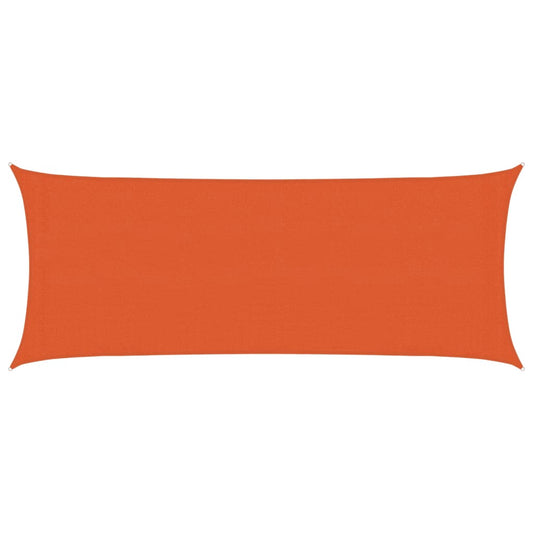 Sunshade Sail 160 g/m² Orange 2x5 m HDPE