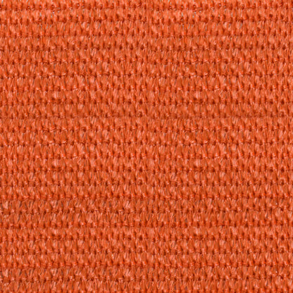 Sunshade Sail 160 g/m² Orange 2.5x4.5 m HDPE