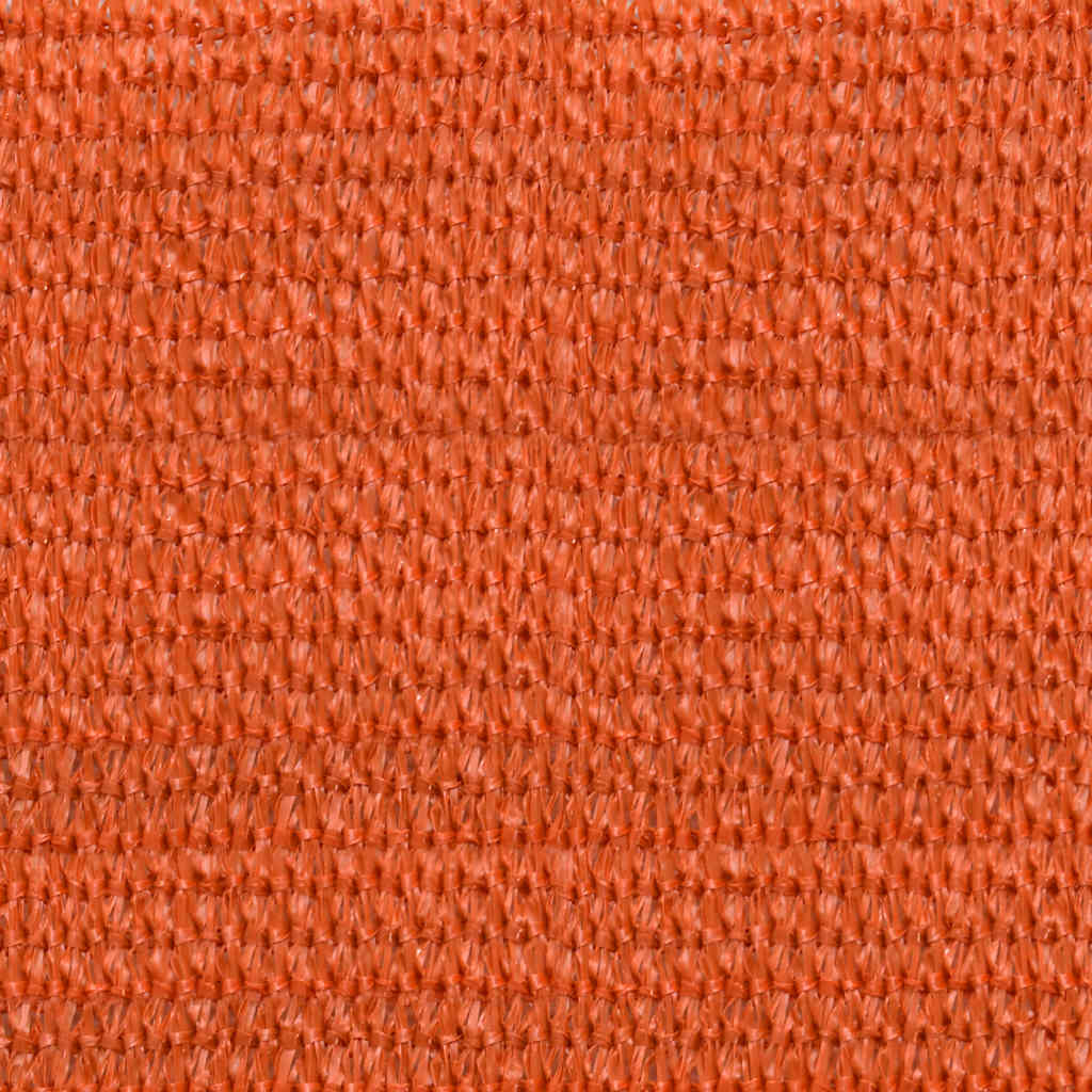 Sunshade Sail 160 g/m² Rectangular Orange 3x4.5 m HDPE