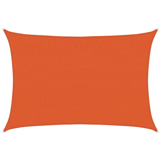 Sunshade Sail 160 g/m² Orange 4x6 m HDPE