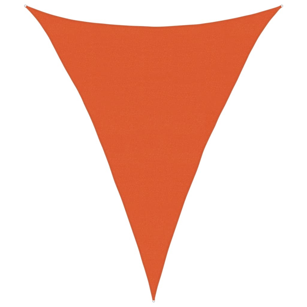 Sunshade Sail 160 g/m² Orange 4x5x5 m HDPE
