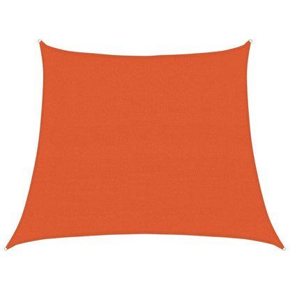 Sunshade Sail 160 g/m² Trapezium Orange 3/4x3 m HDPE