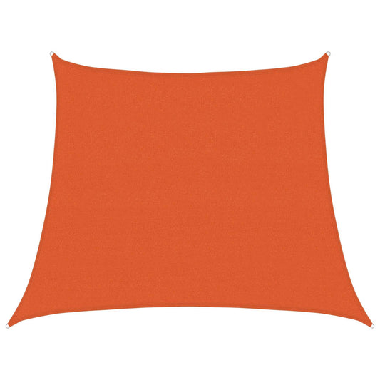 Sunshade Sail 160 g/m² Trapezium Orange 3/4x3 m HDPE