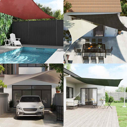 Sunshade Sail 160 g/m² Trapezium Orange 3/4x3 m HDPE