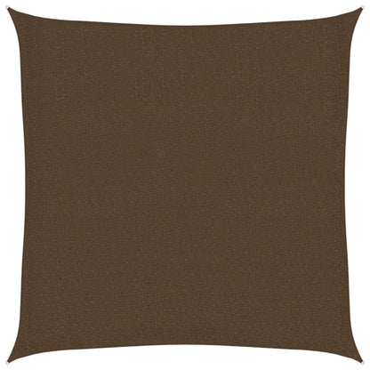 Sunshade Sail 160 g/m² Brown 2.5x2.5 m HDPE