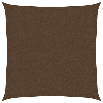 Sunshade Sail 160 g/m² Brown 3.6x3.6 m HDPE
