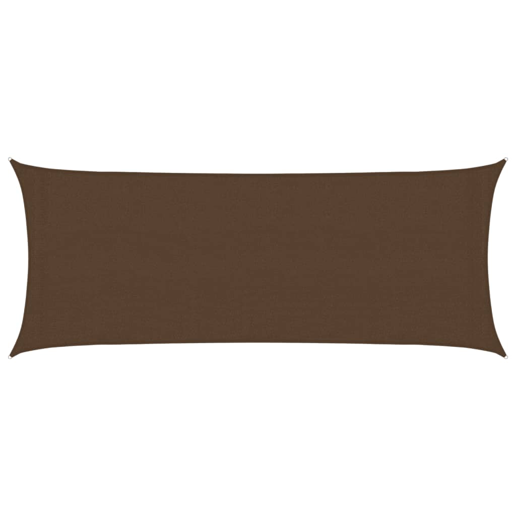 Sunshade Sail 160 g/m² Brown 2x4.5 m HDPE