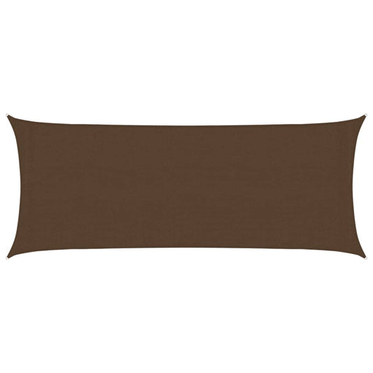 Sunshade Sail 160 g/m² Brown 2x4.5 m HDPE