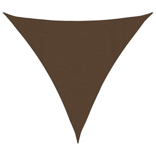 Sunshade Sail 160 g/m² Brown 4.5x4.5x4.5 m HDPE