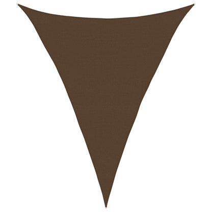 Sunshade Sail 160 g/m² Brown 4x5x5 m HDPE