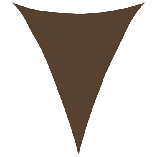 Sunshade Sail 160 g/m² Brown 4x5x5 m HDPE