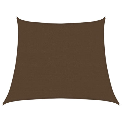 Sunshade Sail 160 g/m² Brown 3/4x3 m HDPE