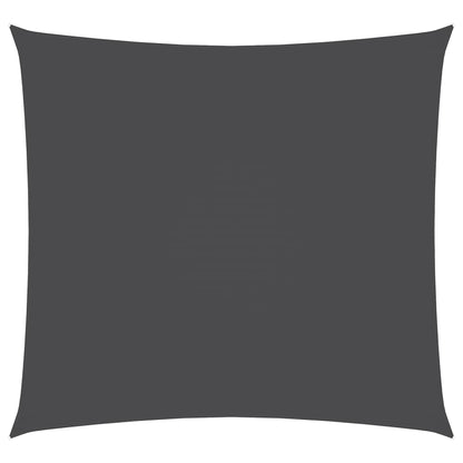 Sunshade Sail Oxford Fabric Square 2.5x2.5 m Anthracite