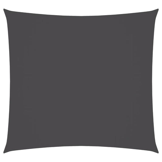Sunshade Sail Oxford Fabric Square 3x3 m Anthracite