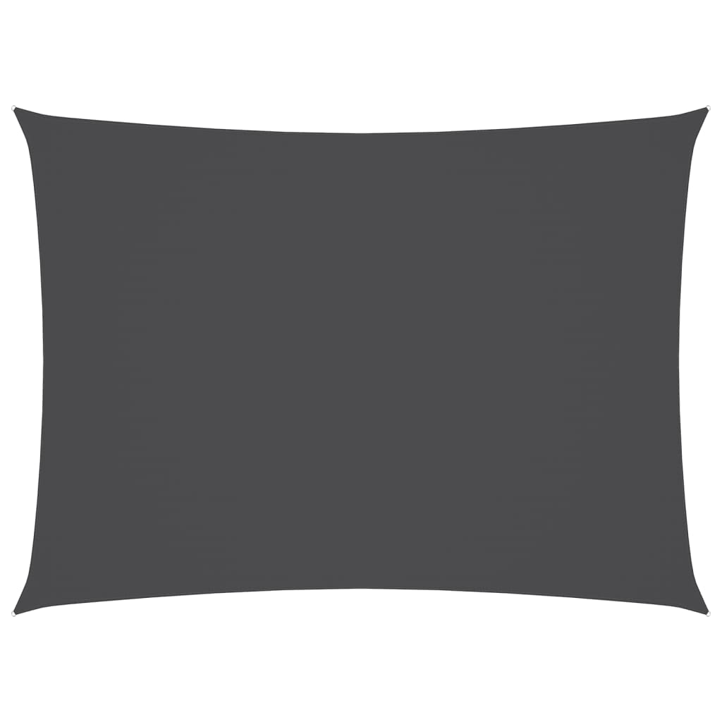 Sunshade Sail Oxford Fabric Rectangular 2.5x4 m Anthracite