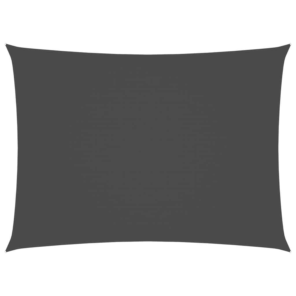 Sunshade Sail Oxford Fabric Rectangular 3x4.5 m Anthracite