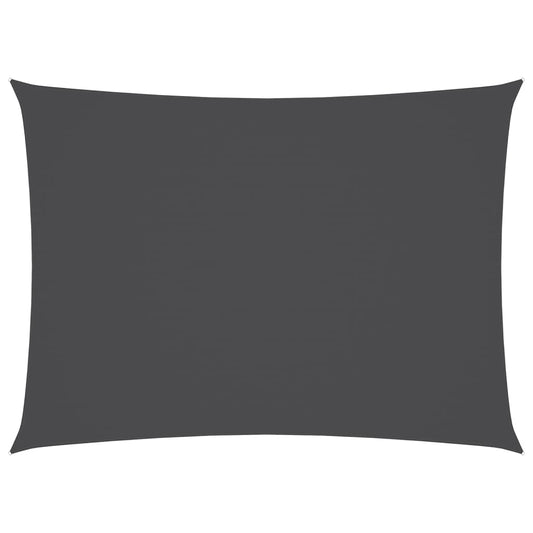 Sunshade Sail Oxford Fabric Rectangular 3x4.5 m Anthracite