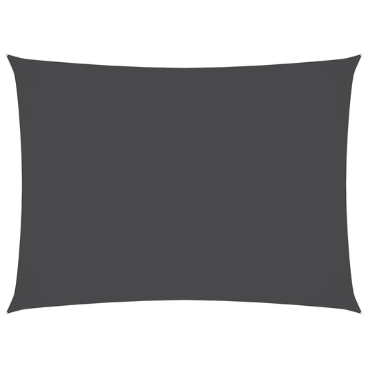 Sunshade Sail Oxford Fabric Rectangular 3x5 m Anthracite