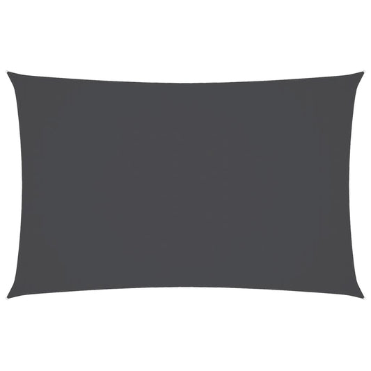 Sunshade Sail Oxford Fabric Rectangular 3x6 m Anthracite