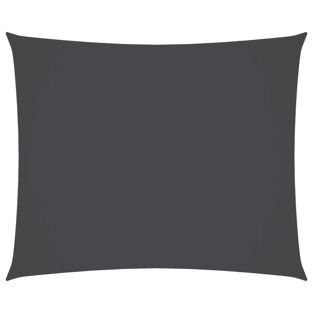 Sunshade Sail Oxford Fabric Rectangular 3.5x4.5 m Anthracite