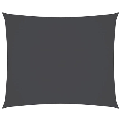 Sunshade Sail Oxford Fabric Rectangular 3.5x4.5 m Anthracite