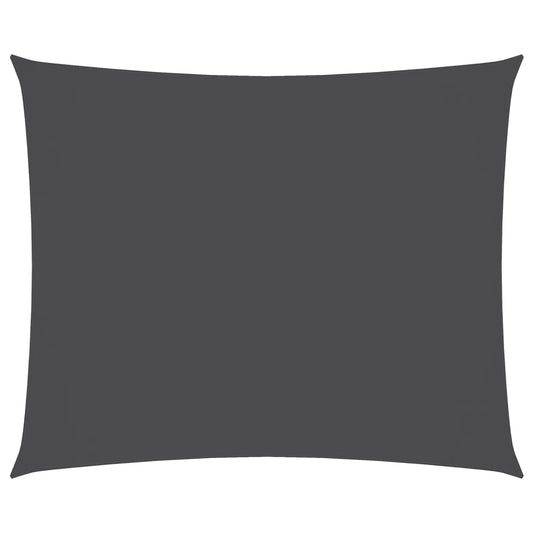 Sunshade Sail Oxford Fabric Rectangular 4x5 m Anthracite