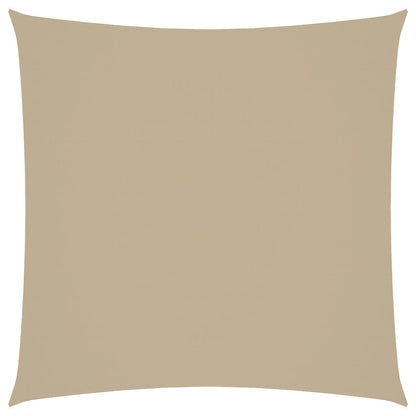 Sunshade Sail Oxford Fabric Square 3x3 m Beige