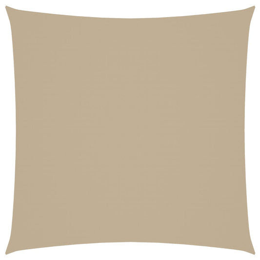 Sunshade Sail Oxford Fabric Square 4x4 m Beige
