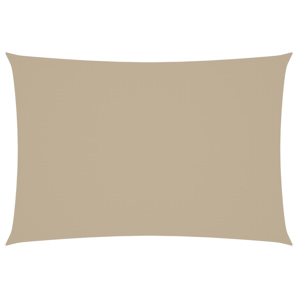 Sunshade Sail Oxford Fabric Rectangular 2.5x4.5 m Beige