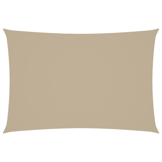 Sunshade Sail Oxford Fabric Rectangular 2.5x4.5 m Beige