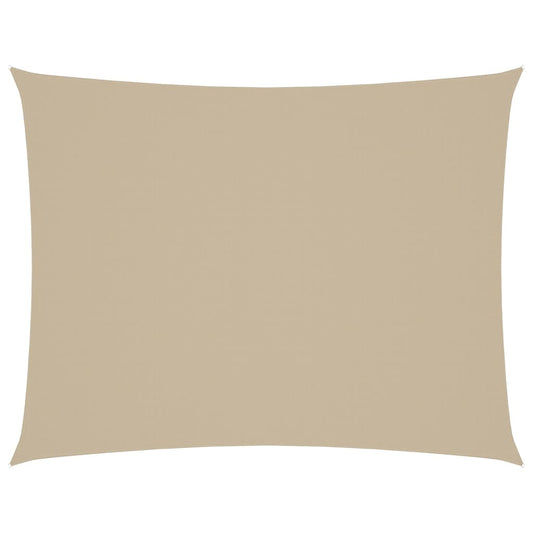 Sunshade Sail Oxford Fabric Rectangular 3x4.5 m Beige