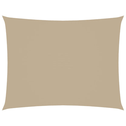 Sunshade Sail Oxford Fabric Rectangular 3.5x4.5 m Beige