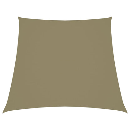 Sunshade Sail Oxford Fabric Trapezium 2/4x3 m Beige