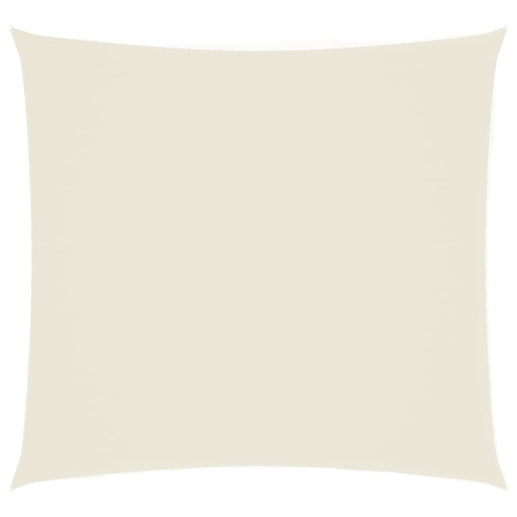 Sunshade Sail Oxford Fabric Square 3x3 m Cream