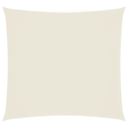 Sunshade Sail Oxford Fabric Square 3x3 m Cream