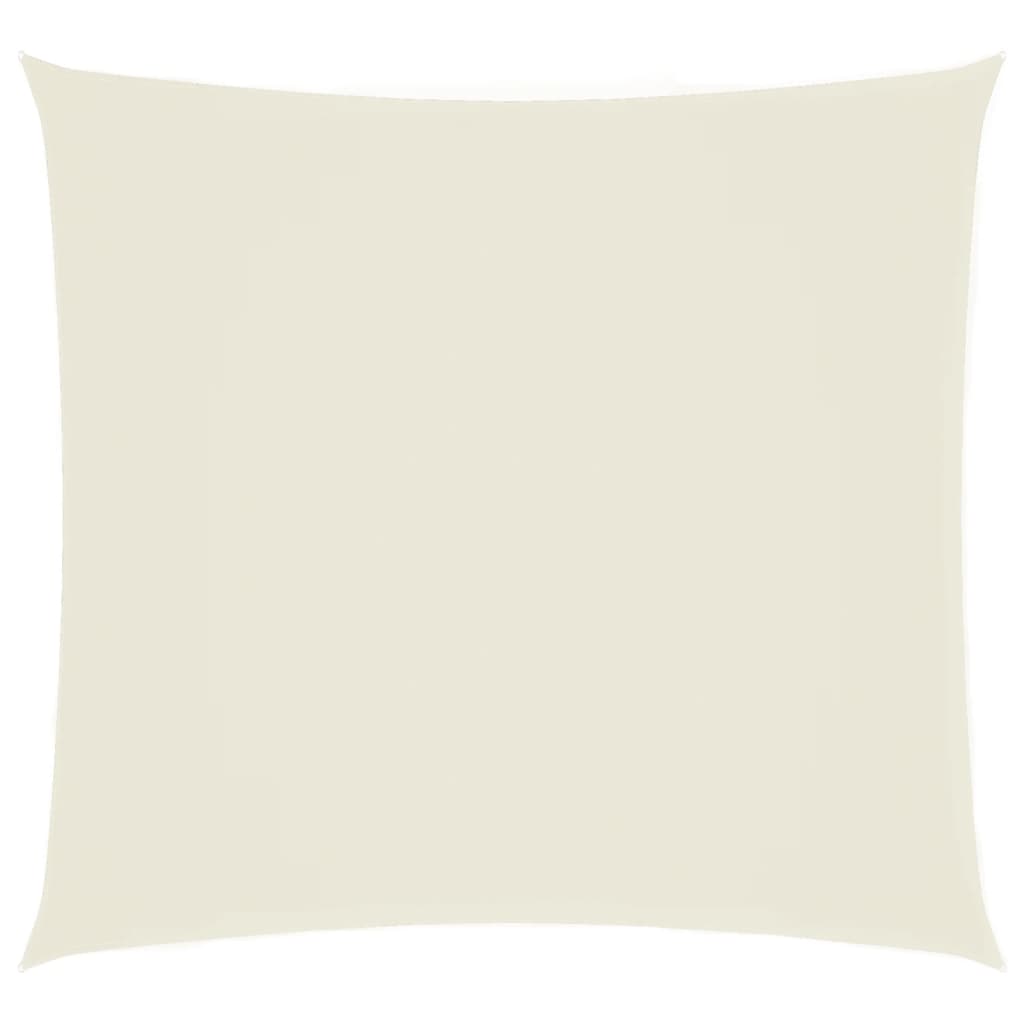Sunshade Sail Oxford Fabric Square 7x7 m Cream